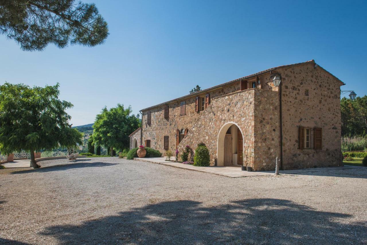 Villa Cava Alta Riparbella Bagian luar foto